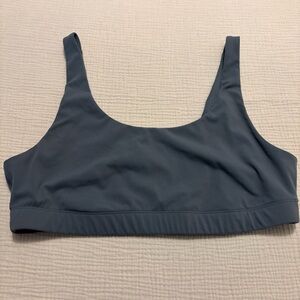Vuori Blue Scoop Bra